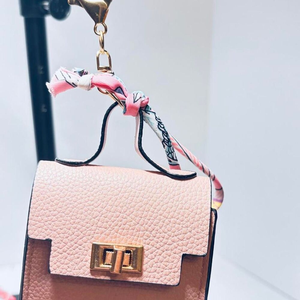 Unbranded Women's Pink and Brown Wallet-purses